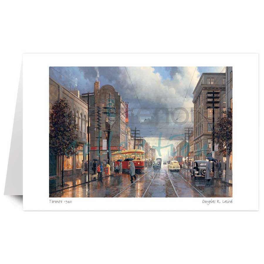 Toronto 1940 by artist Douglas Laird