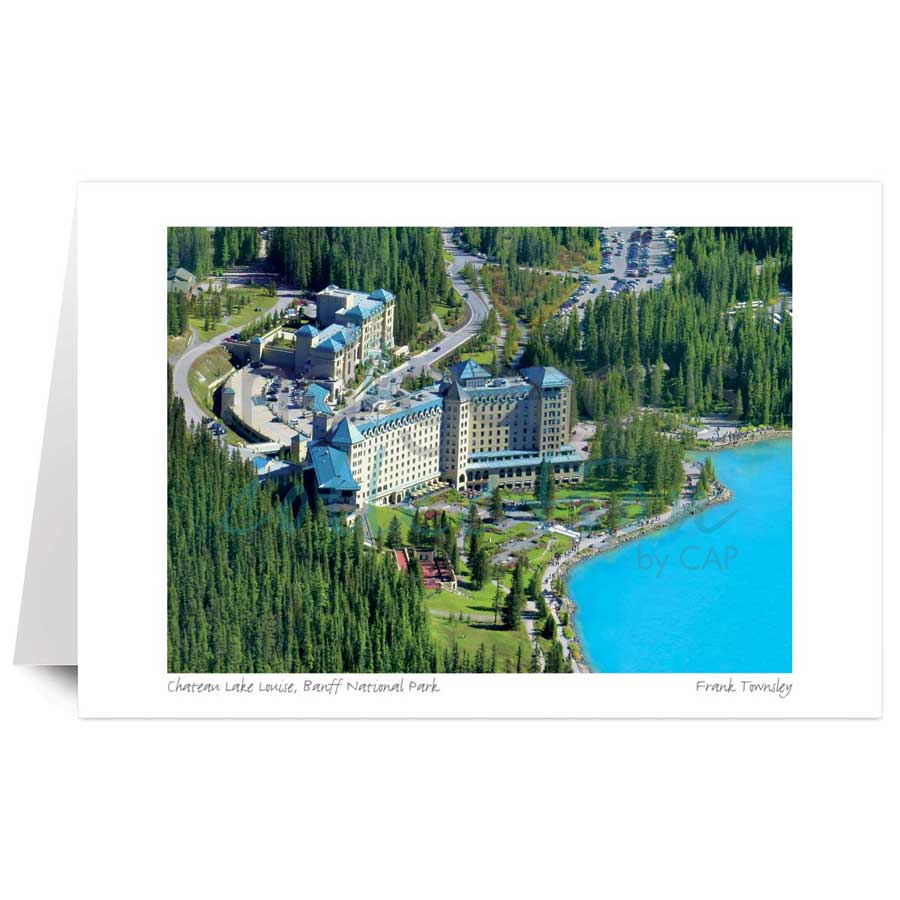 Chateau Lake Louise, Banff National Park by artist Frank Townsley