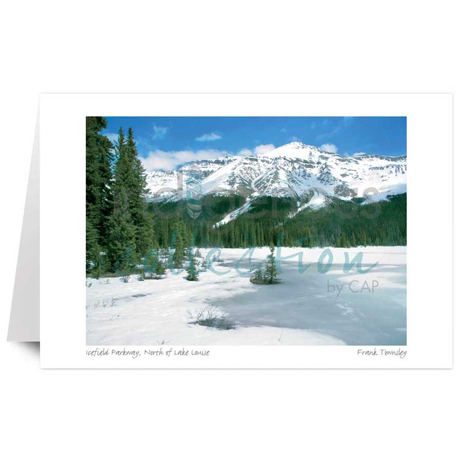 Icefield Parkway, North of Lake Louise by artist Frank Townsley