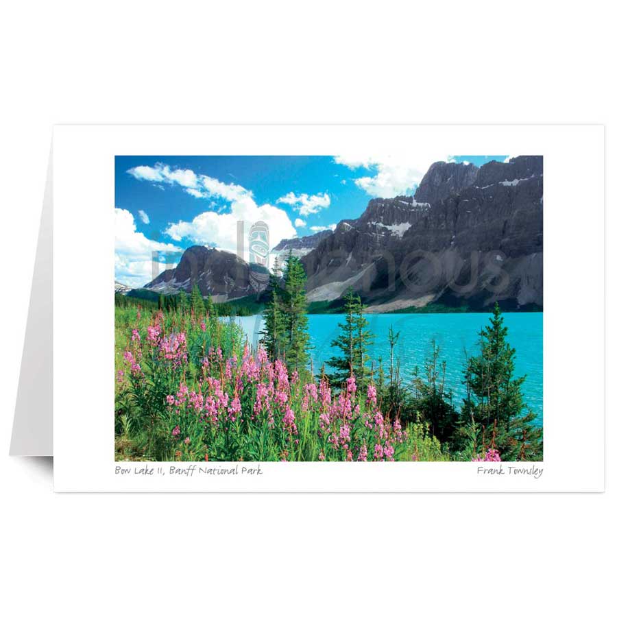 Bow Lake II, Banff National Park by artist Frank Townsley