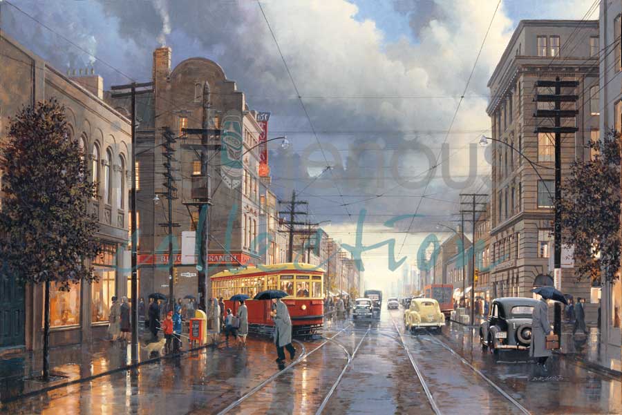 Toronto 1940 by artist Douglas Laird
