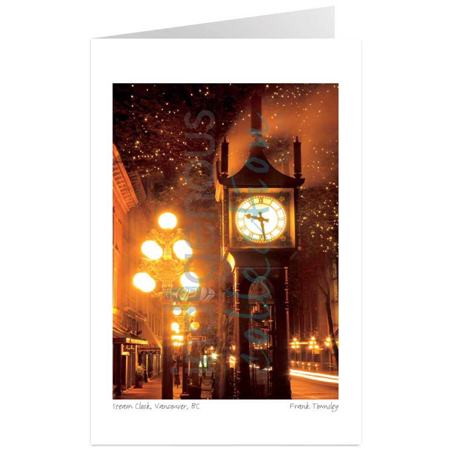 Steam Clock, Vancouver, BC by artist Frank Townsley
