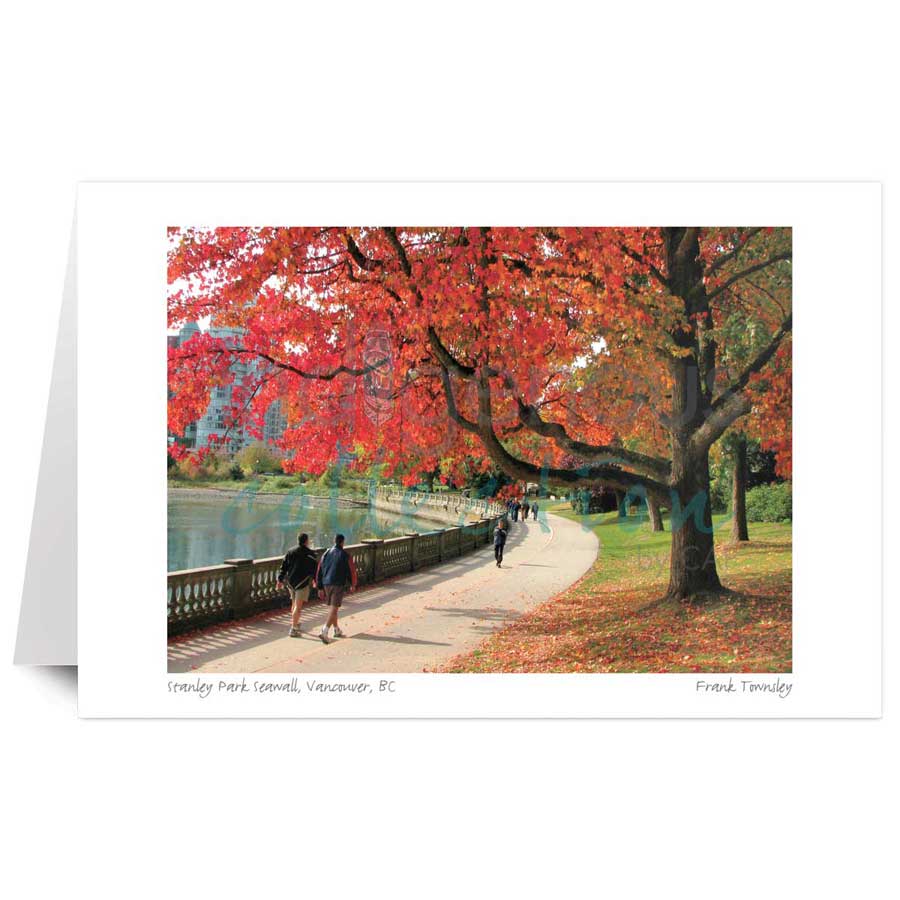Stanley Park Seawall, Vancouver BC by artist Frank Townsley