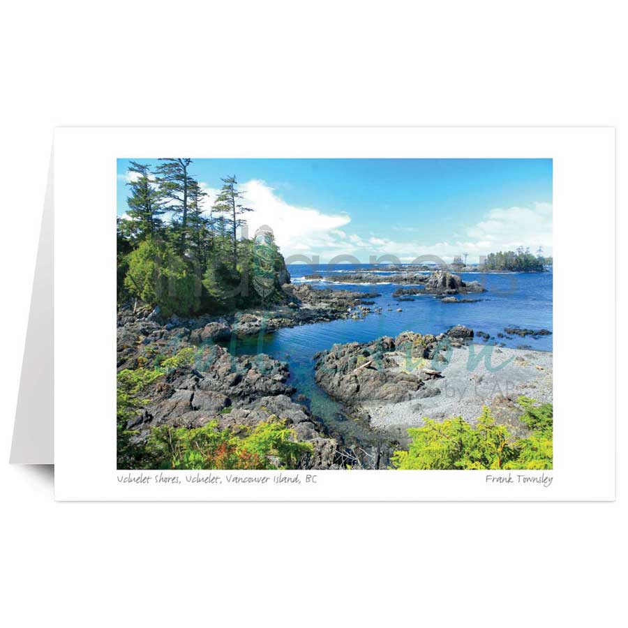 Ucluelet Shores, Ucluelet, Vancouver Island, BC by artist Frank Townsley