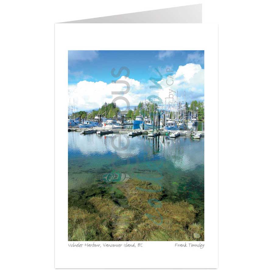 Ucluelet Harbour, Vancouver Island, BC by artist Frank Townsley