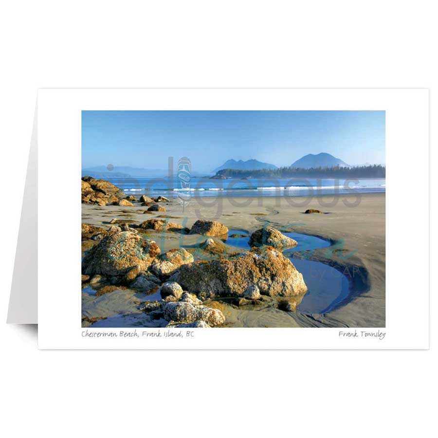 Chesterman Beach, Frank Island, BC by artist Frank Townsley