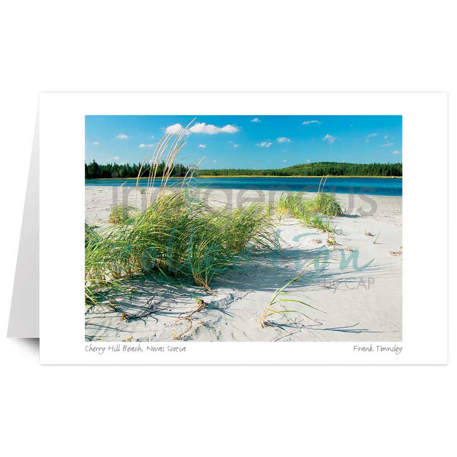 Cherry Hill Beach, Novas Scotia by artist Frank Townsley