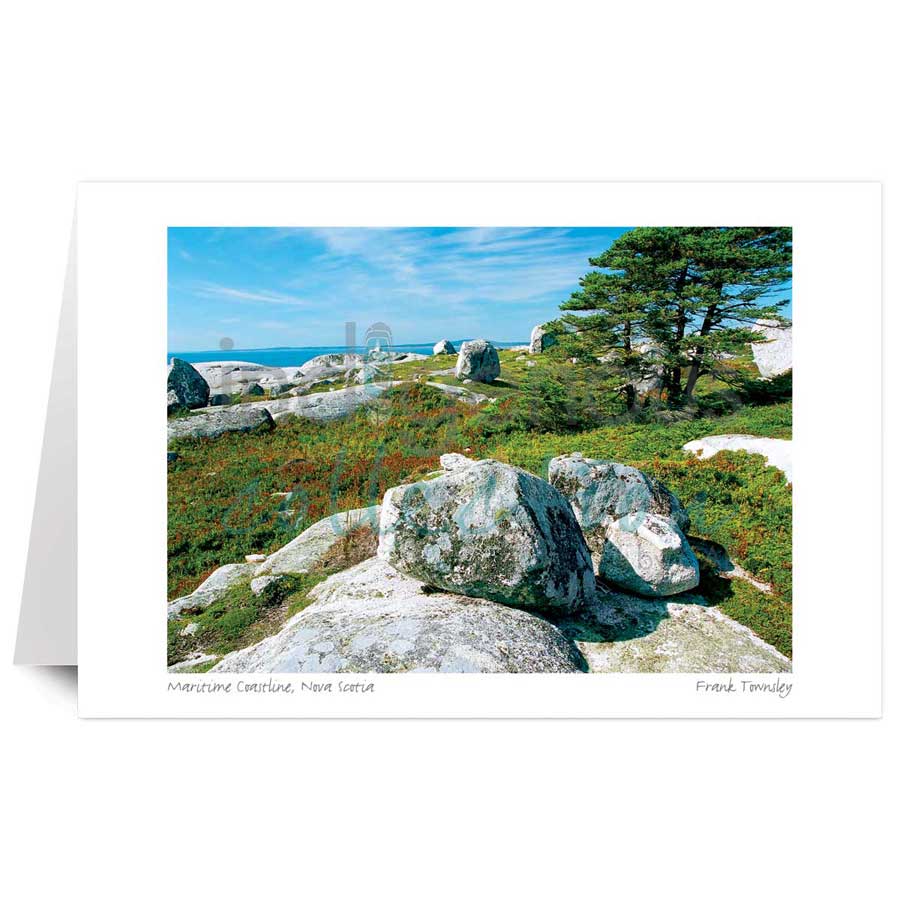 Maritime Coastline, Nova Scotia by artist Frank Townsley