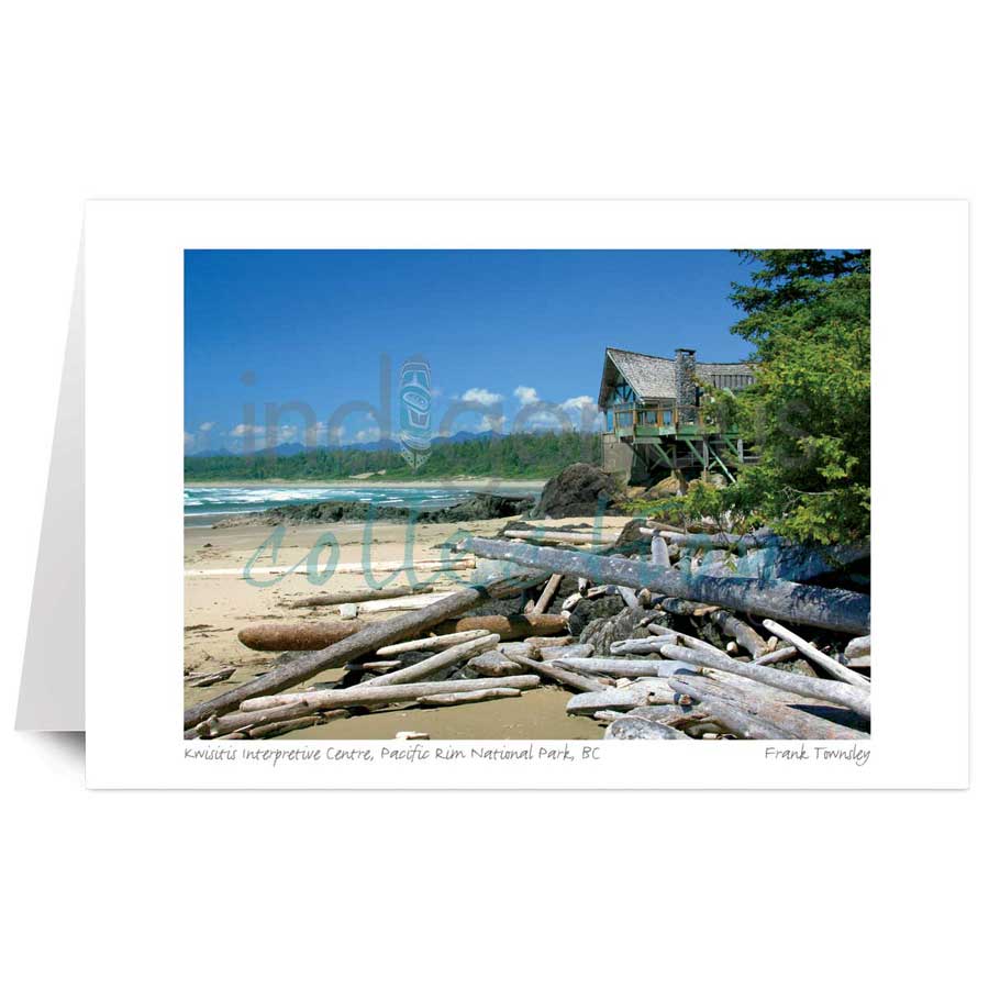 Kwisitis Interpretive Centre, Pacific Rim National Park, Vancouver Island, BC by artist Frank Townsley