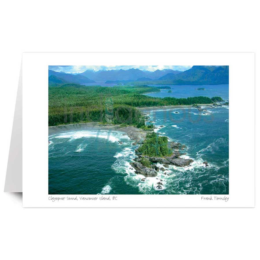 Clayoquot Sound, Vancouver Island, BC by artist Frank Townsley
