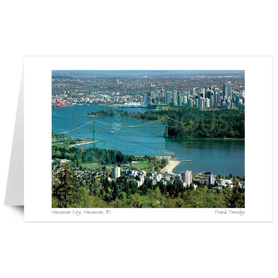 Vancouver City, Vancouver, BC by artist Frank Townsley
