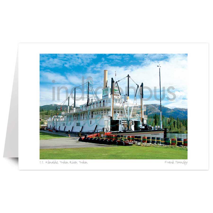 S.S. Klondike, Yukon River, Yukon by artist Frank Townsley