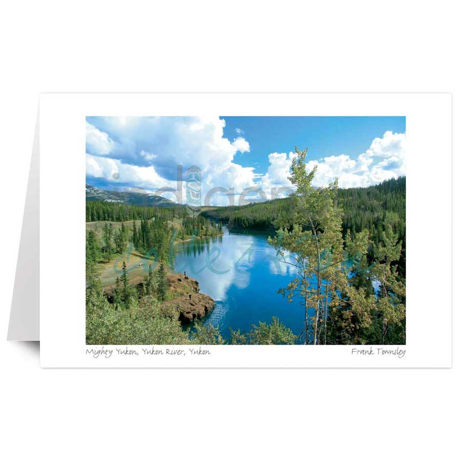 Mighty Yukon, Yukon River, Yukon by artist Frank Townsley
