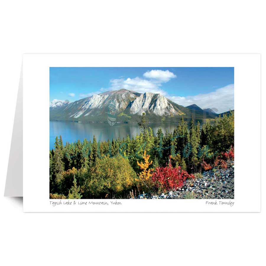 Tagish Lake & Lime Mountain, Yukon by artist Frank Townsley