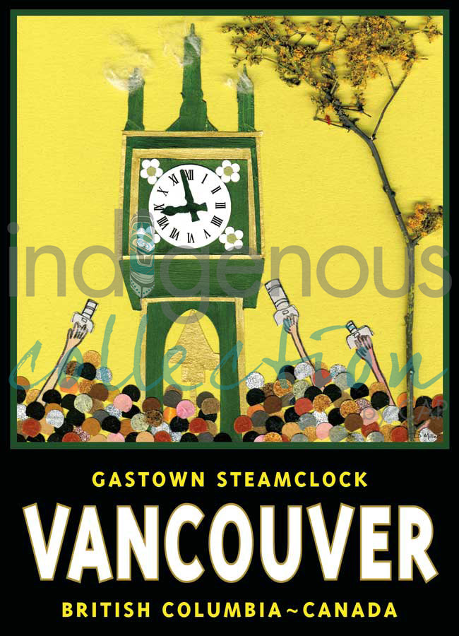Gastown Steamclock, Vancouver by artist Del Miller