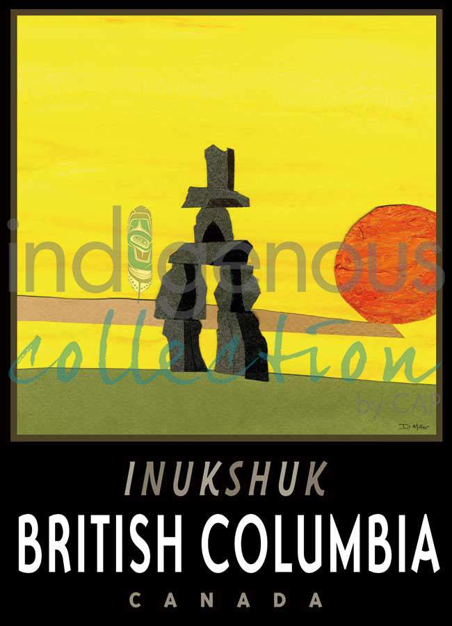 Inukshuk by artist Del Miller
