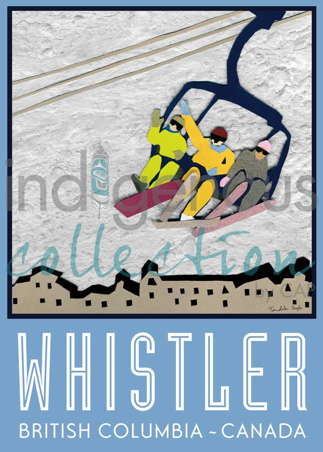 Whistler by artist Del Miller