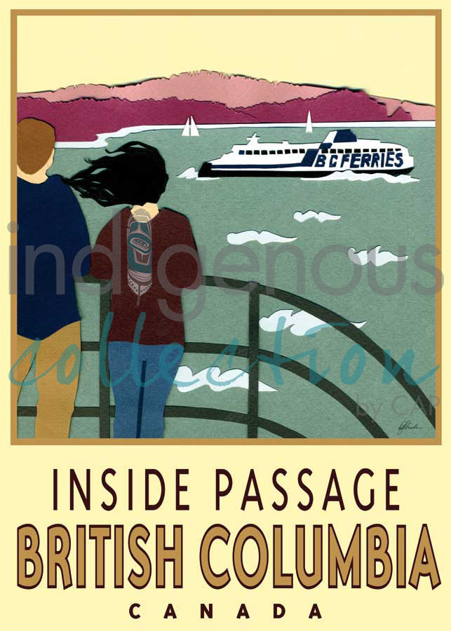Inside Passage by artist Del Miller
