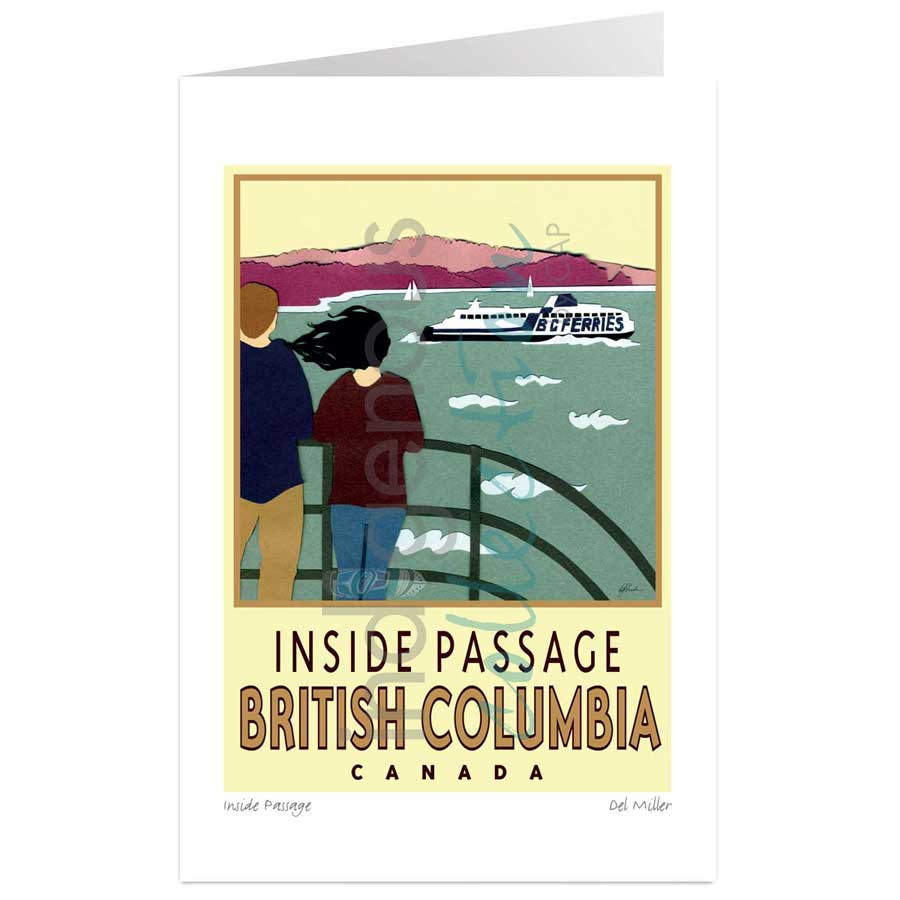 Inside Passage by artist Del Miller
