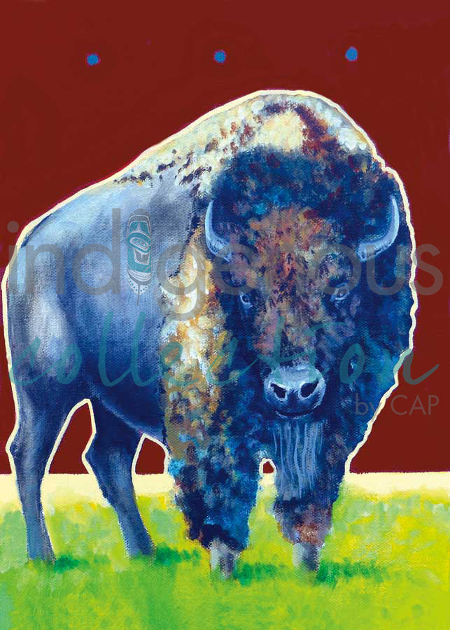 Mr. Bison by artist John Balloue