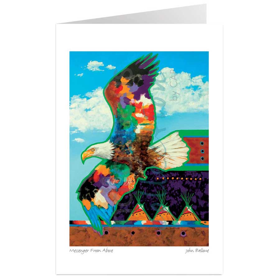 Messenger From Above by artist John Balloue