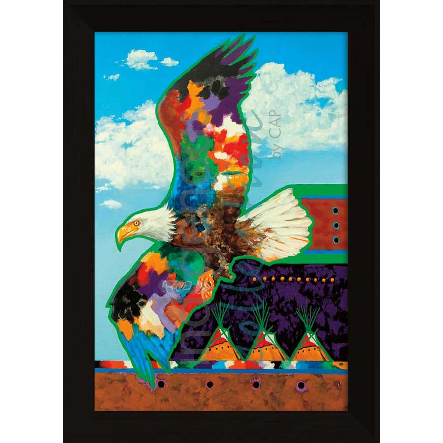 Messenger From Above by artist John Balloue - Cherokee. Indigenous Collection