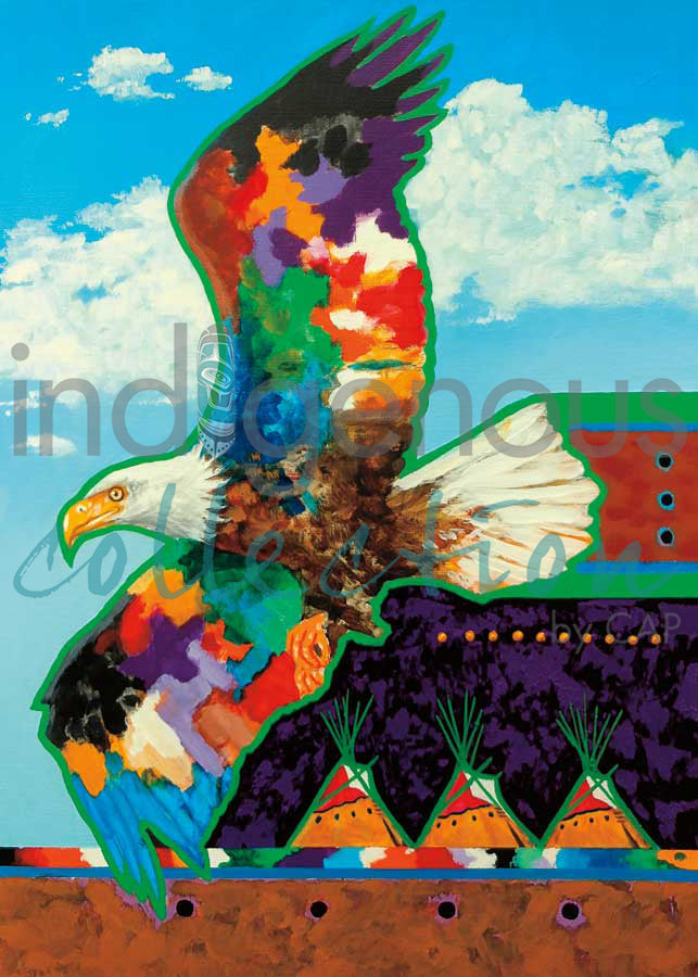 Messenger From Above by artist John Balloue