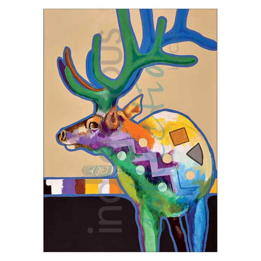 Eddy Elk Canvas Prints