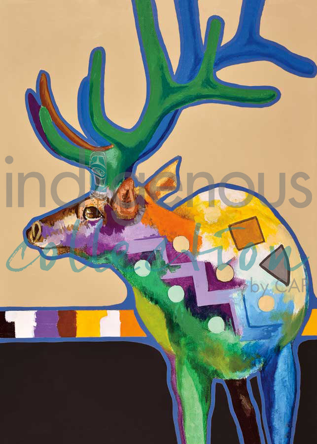 Eddy Elk by artist John Balloue