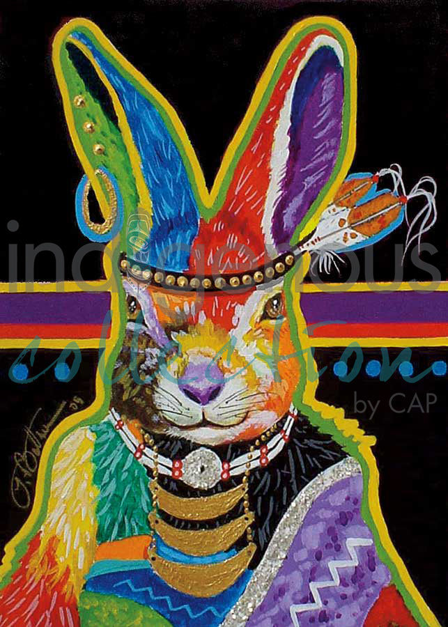 Head Trickster by artist John Balloue