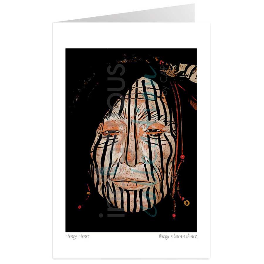 Heavy Heart by artist Becky Olvera Schultz