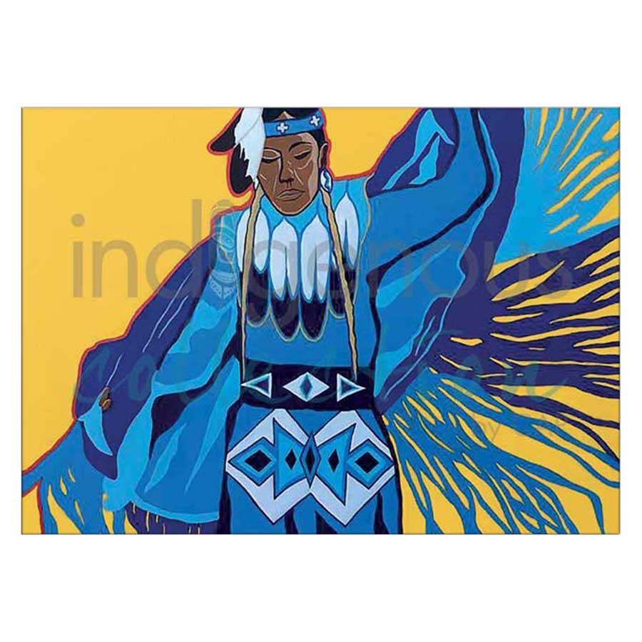 Girl on Fire Canvas Prints