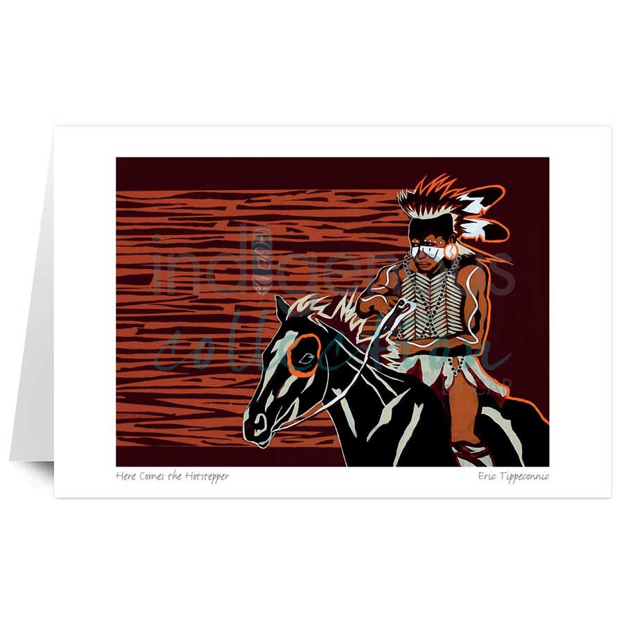 Here Comes the Hotstepper by artist Eric Tippeconnic