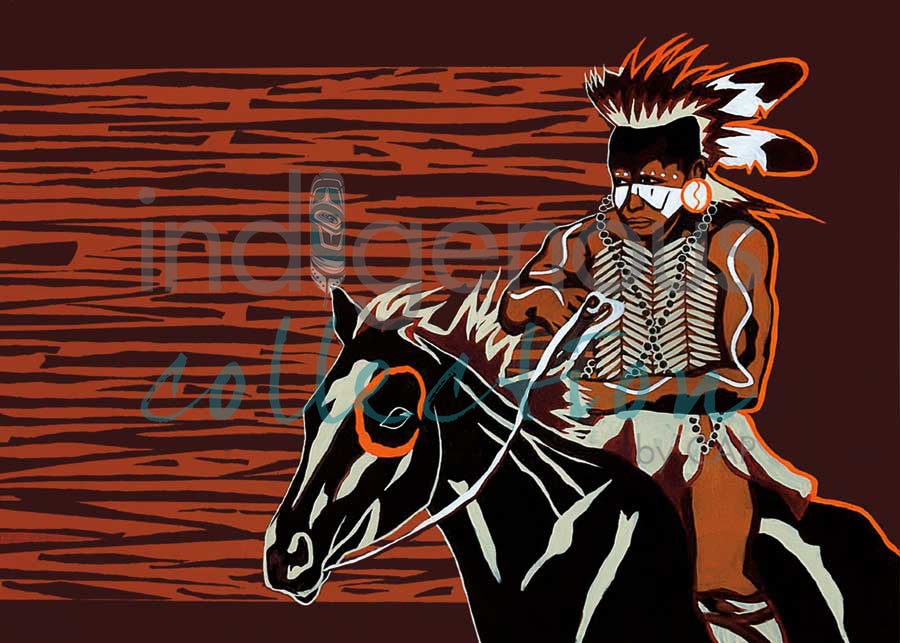 Here Comes the Hotstepper by artist Eric Tippeconnic