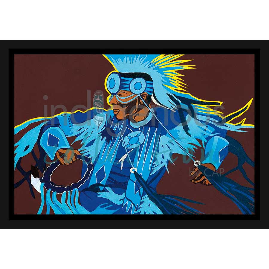 Smooth Operator by artist Eric Tippeconnic - Comanche. Indigenous Collection