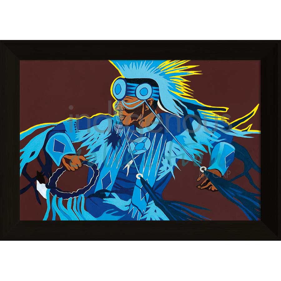 Smooth Operator by artist Eric Tippeconnic - Comanche. Indigenous Collection