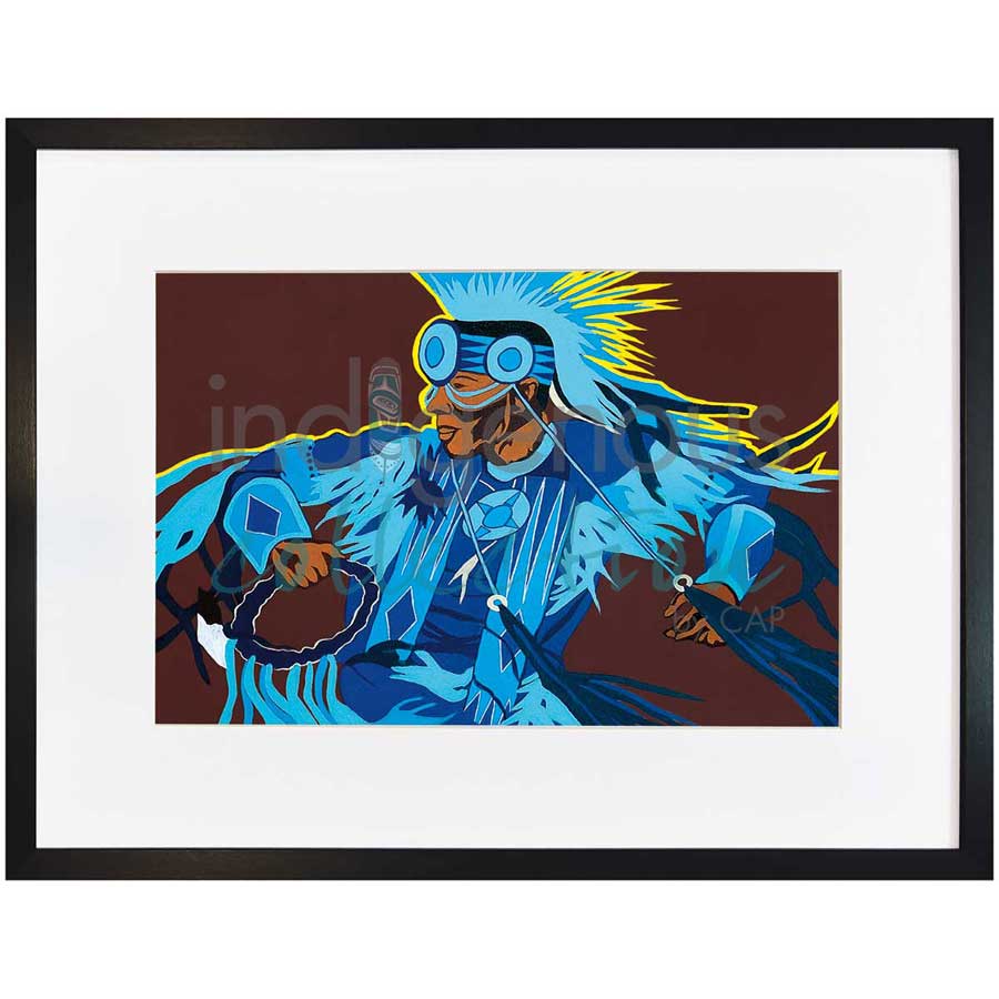 Smooth Operator by artist Eric Tippeconnic - Comanche. Indigenous Collection