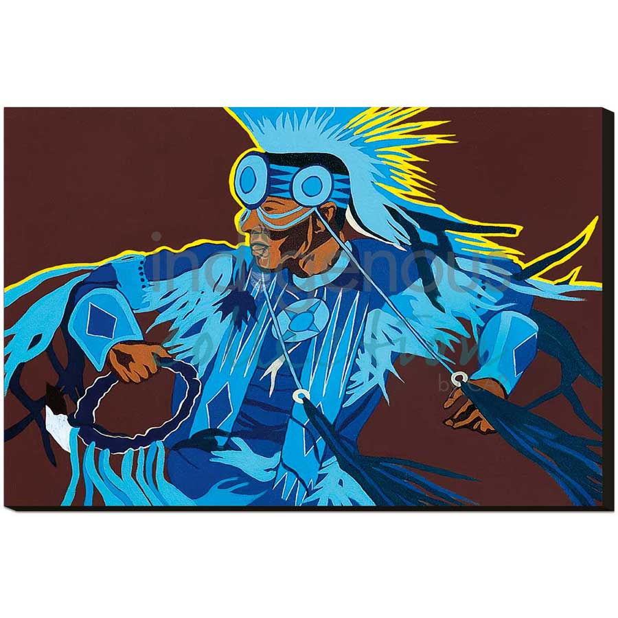 Smooth Operator by artist Eric Tippeconnic - Comanche. Indigenous Collection