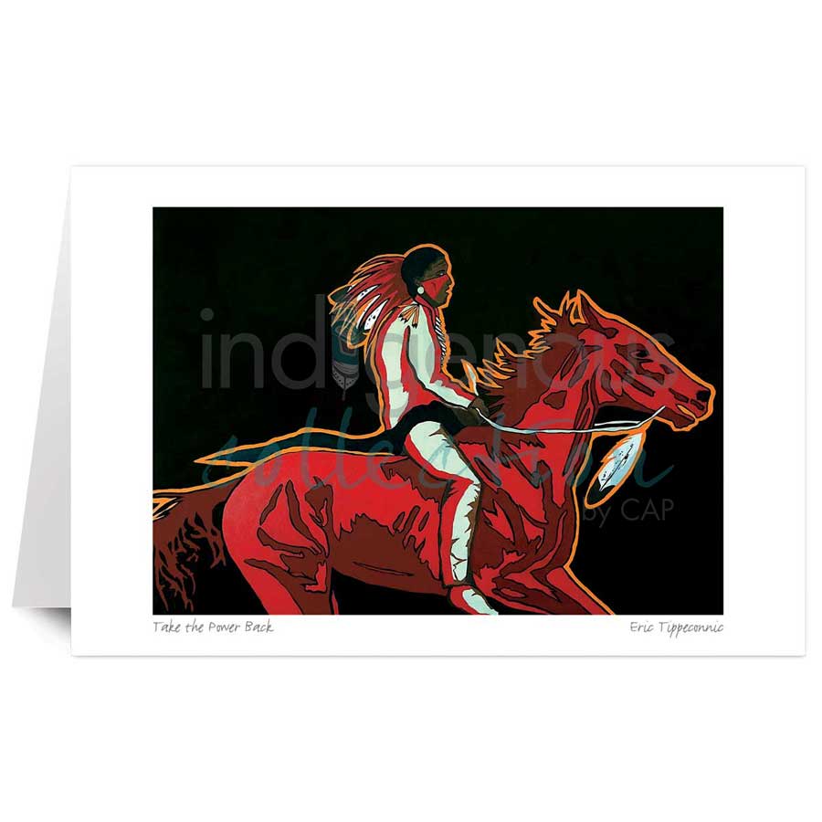 Take the Power Back by artist Eric Tippeconnic