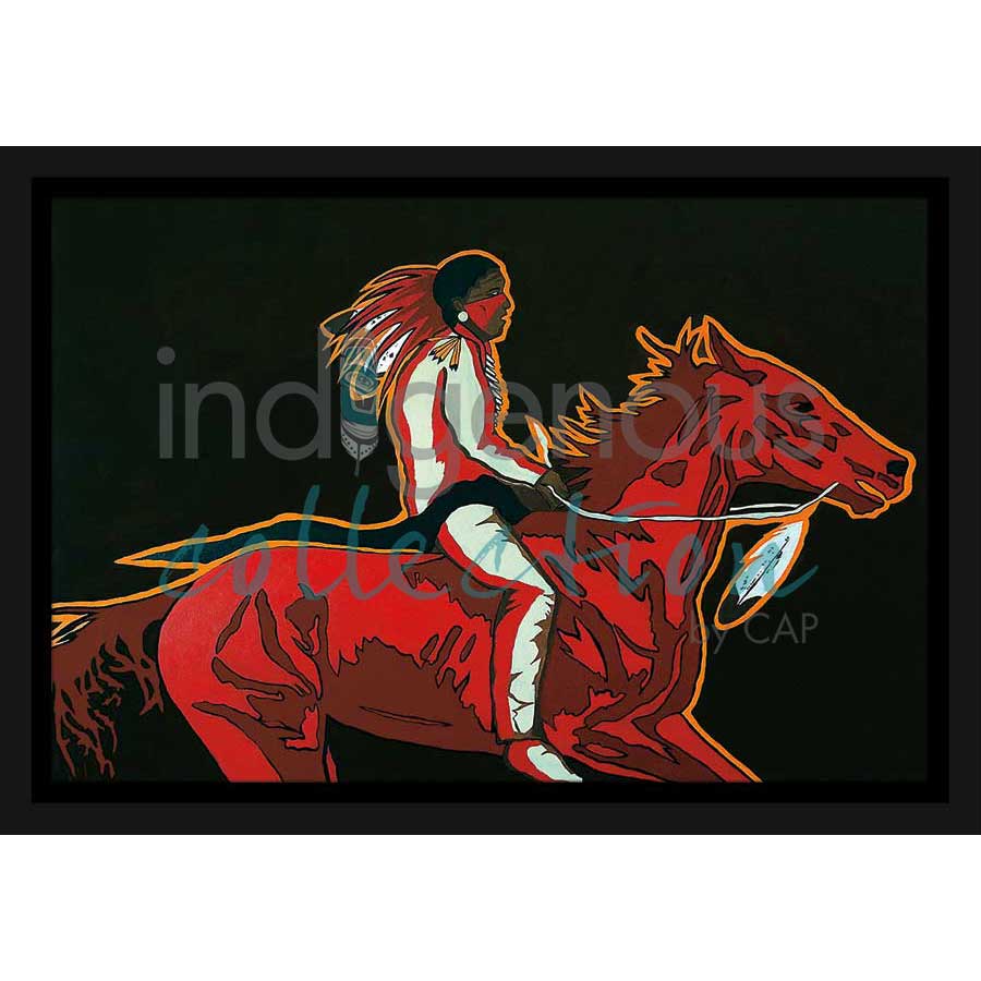 Take the Power Back by artist Eric Tippeconnic - Comanche. Indigenous Collection