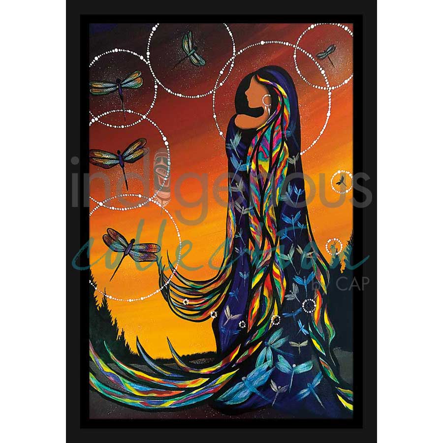 Transformation by artist Betty Albert - Cree. Indigenous Collection