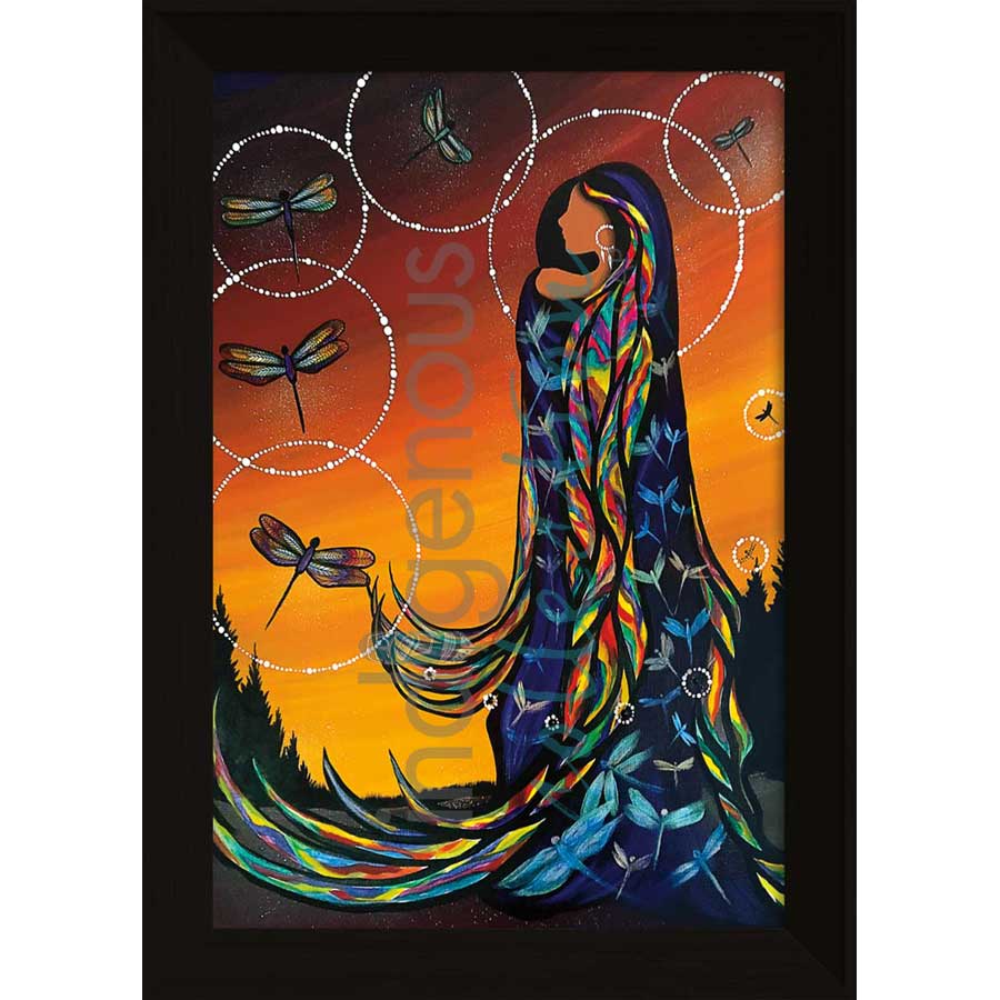 Transformation by artist Betty Albert - Cree. Indigenous Collection