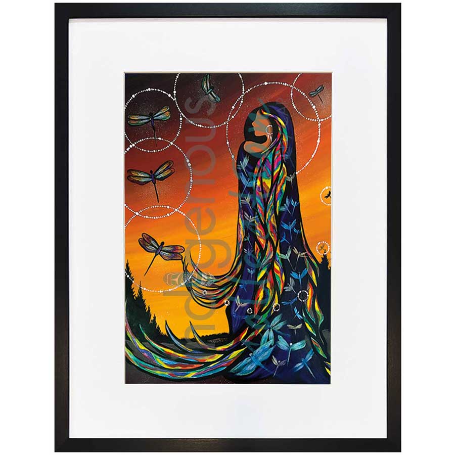 Transformation by artist Betty Albert - Cree. Indigenous Collection
