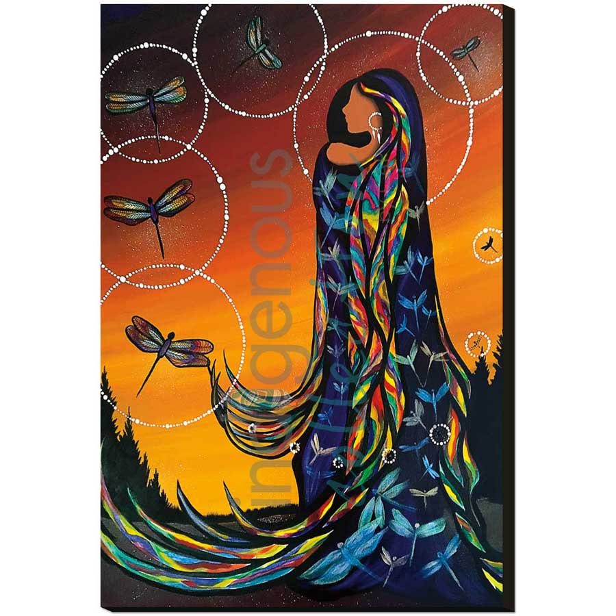 Transformation by artist Betty Albert - Cree. Indigenous Collection