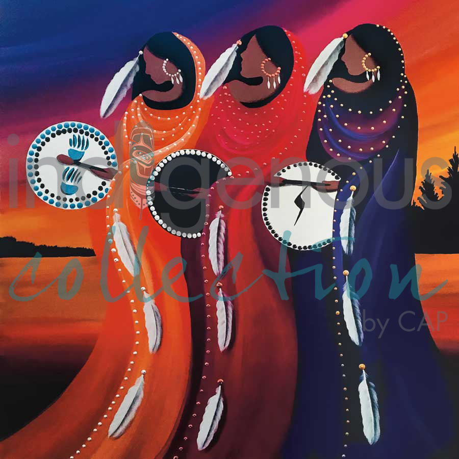 Sisters Calling by artist Betty Albert
