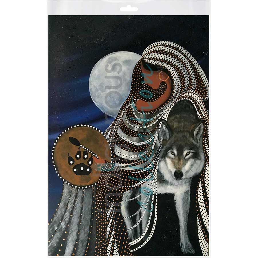 Shape Shifter by artist Betty Albert - Cree. Indigenous Collection