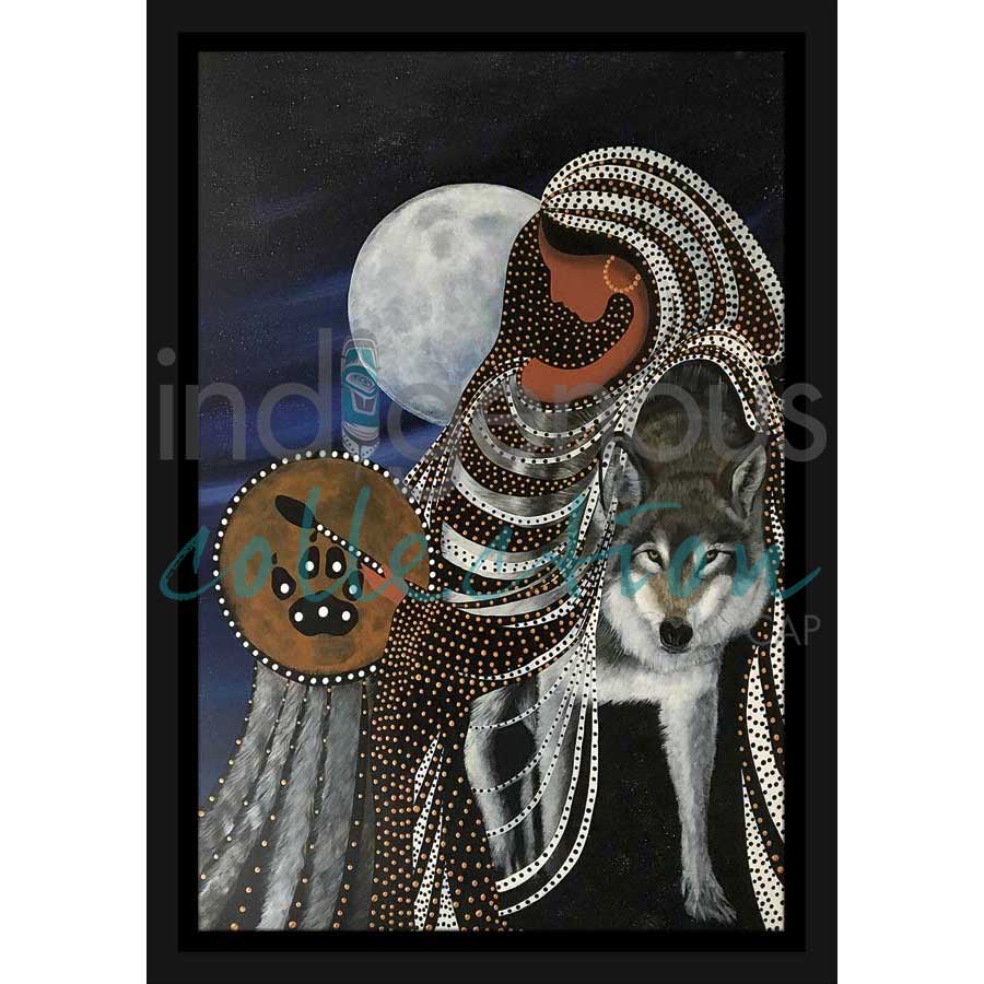 Shape Shifter by artist Betty Albert - Cree. Indigenous Collection