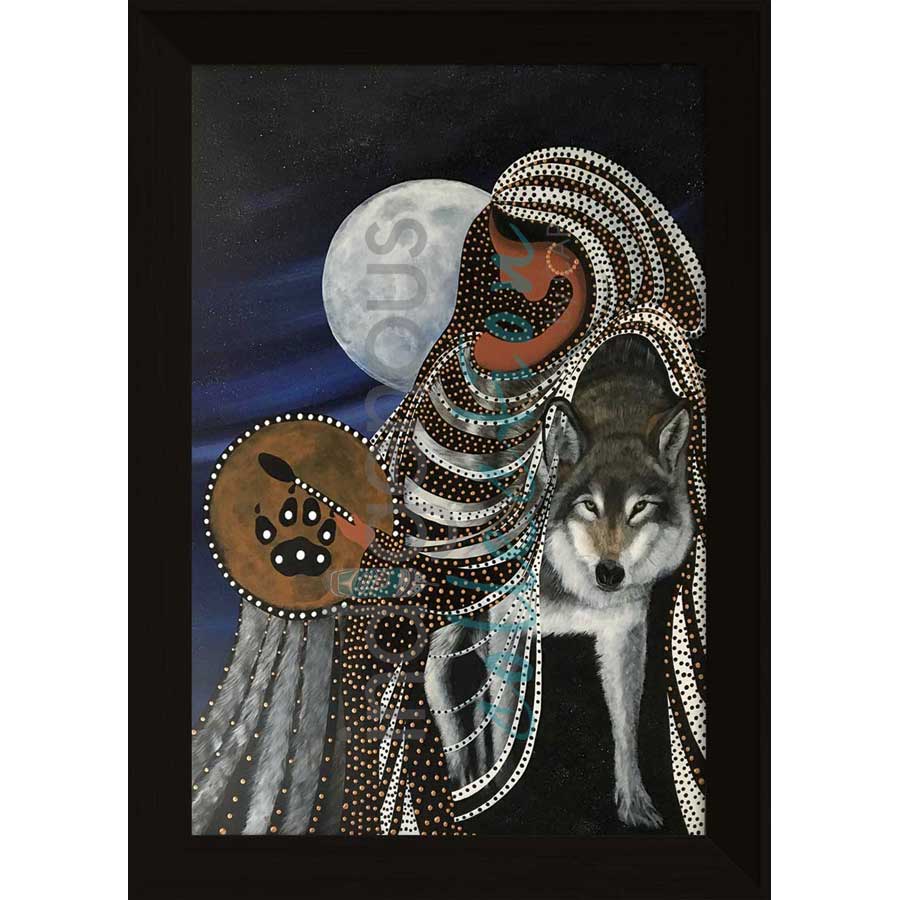 Shape Shifter by artist Betty Albert - Cree. Indigenous Collection