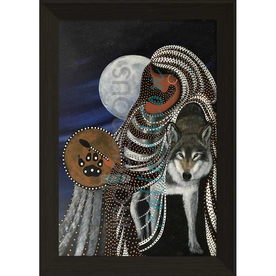 Shape Shifter by artist Betty Albert - Cree. Indigenous Collection