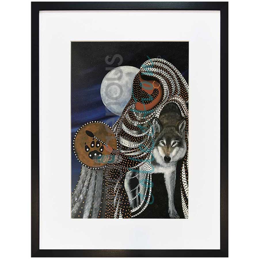 Shape Shifter by artist Betty Albert - Cree. Indigenous Collection